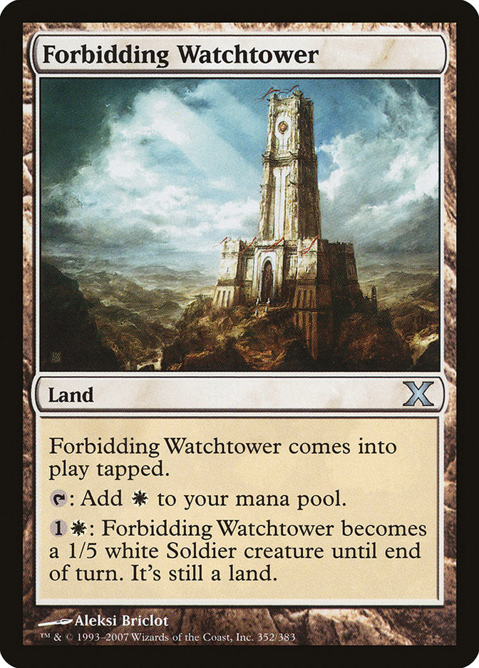 Forbidding Watchtower [Tenth Edition] | Fandemonia Ltd