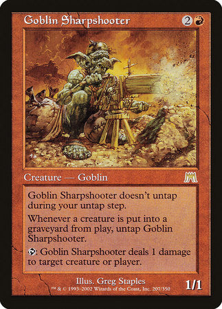 Goblin Sharpshooter [Onslaught] | Fandemonia Ltd