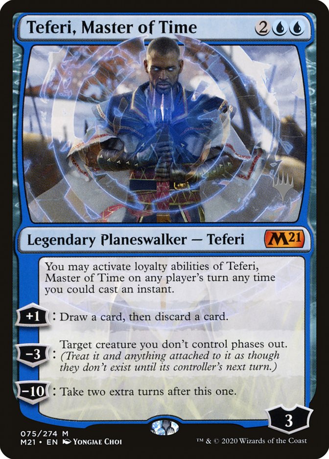 Teferi, Master of Time (Promo Pack) [Core Set 2021 Promos] | Fandemonia Ltd