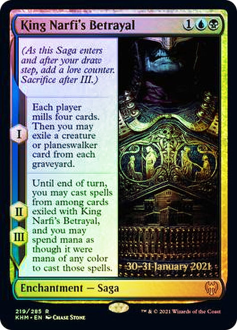 King Narfi's Betrayal [Kaldheim Prerelease Promos] | Fandemonia Ltd