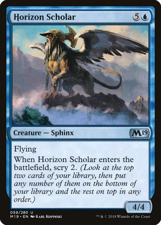 Horizon Scholar [Core Set 2019] | Fandemonia Ltd