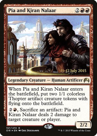 Pia and Kiran Nalaar [Magic Origins Promos] | Fandemonia Ltd