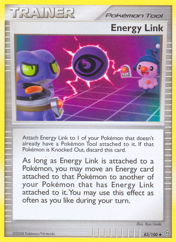 Energy Link (83/100) [Diamond & Pearl: Stormfront] | Fandemonia Ltd