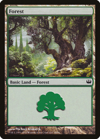 Forest (46) [Duel Decks: Knights vs. Dragons] | Fandemonia Ltd