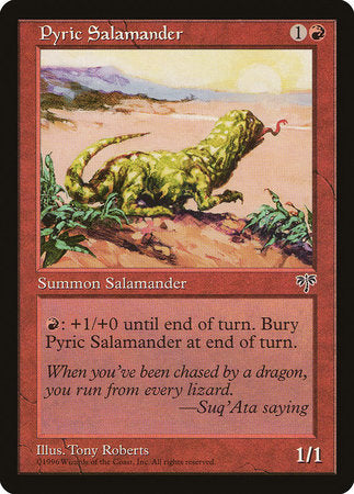 Pyric Salamander [Mirage] | Fandemonia Ltd