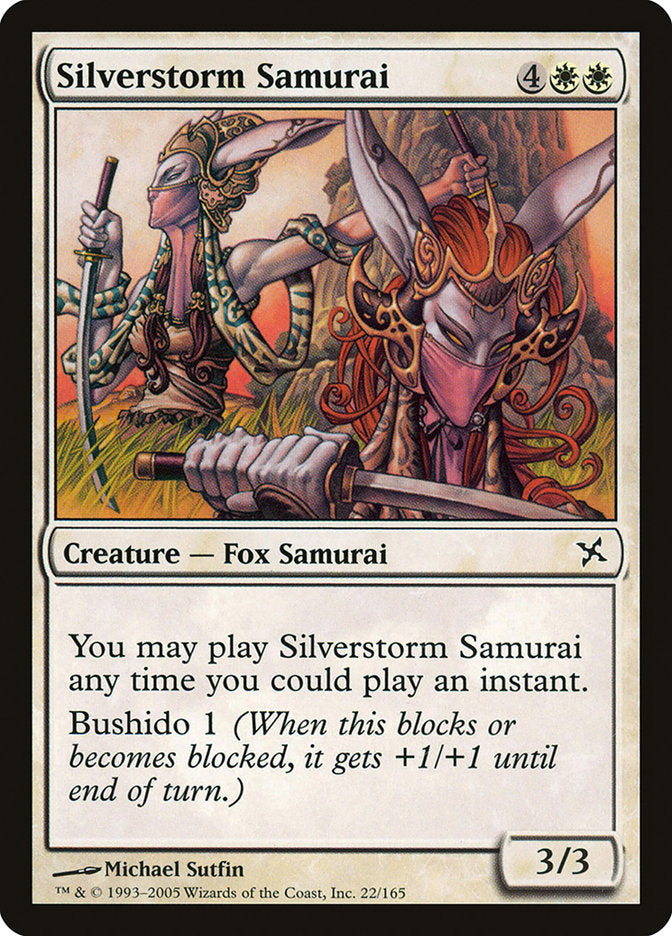 Silverstorm Samurai [Betrayers of Kamigawa] | Fandemonia Ltd