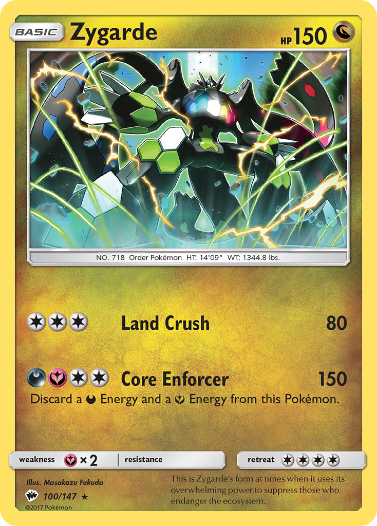 Zygarde (100/147) [Sun & Moon: Burning Shadows] | Fandemonia Ltd