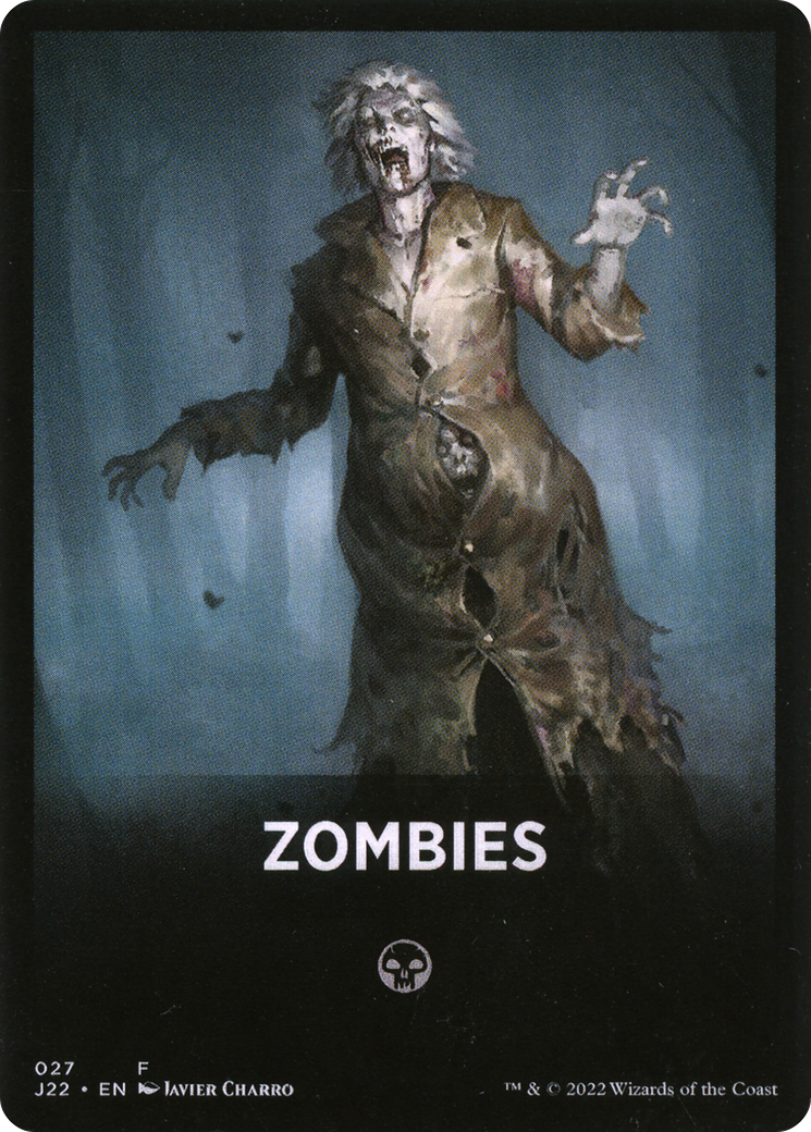 Zombies Theme Card [Jumpstart 2022 Front Cards] | Fandemonia Ltd