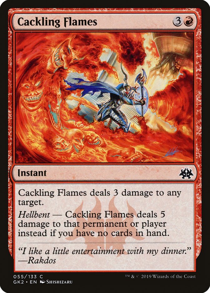 Cackling Flames [Ravnica Allegiance Guild Kit] | Fandemonia Ltd