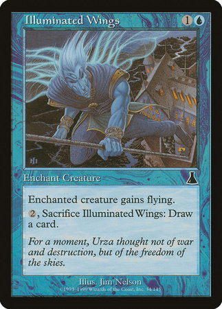 Illuminated Wings [Urza's Destiny] | Fandemonia Ltd