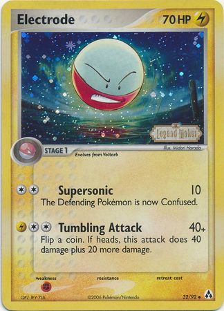 Electrode (32/92) (Stamped) [EX: Legend Maker] | Fandemonia Ltd