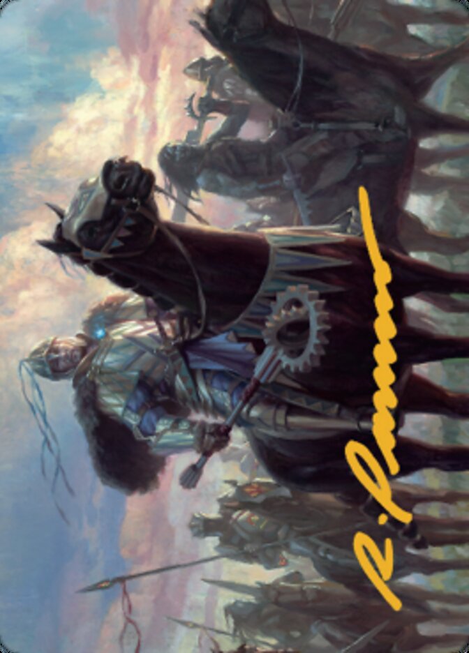 Shanid, Sleepers' Scourge Art Card (Gold-Stamped Signature) [Dominaria United Art Series] | Fandemonia Ltd