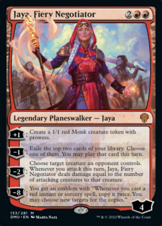 Jaya, Fiery Negotiator [Dominaria United] | Fandemonia Ltd