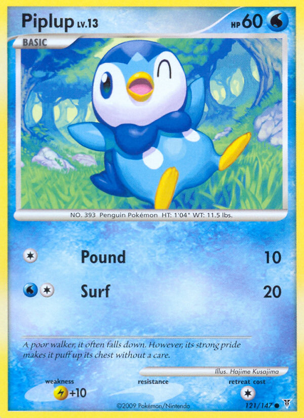 Piplup (121/147) [Platinum: Supreme Victors] | Fandemonia Ltd