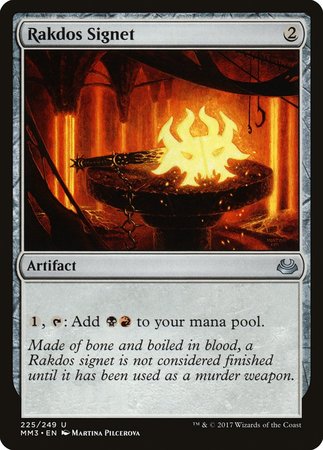 Rakdos Signet [Modern Masters 2017] | Fandemonia Ltd