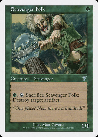 Scavenger Folk [Seventh Edition] | Fandemonia Ltd