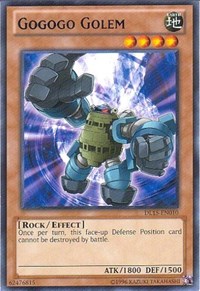 Gogogo Golem (Blue) [DL15-EN010] Rare | Fandemonia Ltd