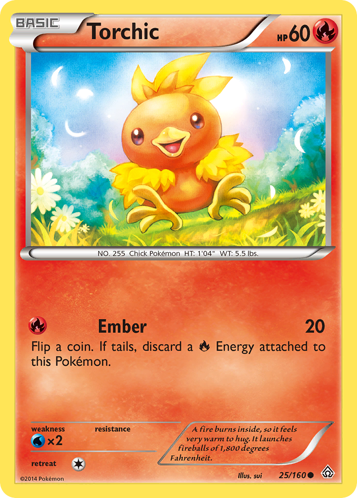 Torchic (25/160) [XY: Primal Clash] | Fandemonia Ltd