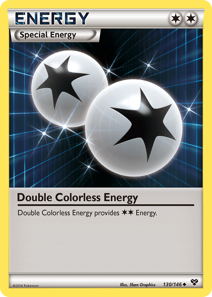 Double Colorless Energy (130/146) [XY: Base Set] | Fandemonia Ltd