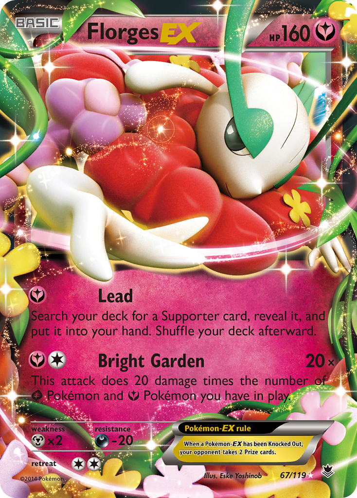 Florges EX (67/119) [XY: Phantom Forces] | Fandemonia Ltd