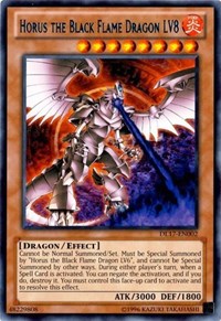 Horus the Black Flame Dragon LV8 (Blue) [DL17-EN002] Rare | Fandemonia Ltd