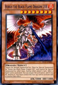 Horus the Black Flame Dragon LV8 (Purple) [DL17-EN002] Rare | Fandemonia Ltd