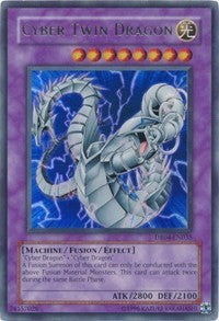 Cyber Twin Dragon [DR04-EN035] Ultra Rare | Fandemonia Ltd