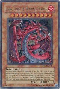 Uria, Lord of Searing Flames [DR04-EN121] Ultra Rare | Fandemonia Ltd