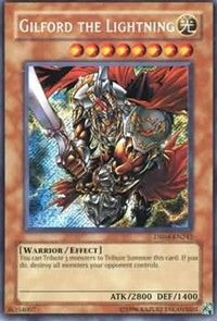 Gilford the Lightning [DR04-EN242] Secret Rare | Fandemonia Ltd