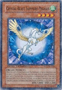 Crystal Beast Sapphire Pegasus [DTP1-EN028] Common | Fandemonia Ltd