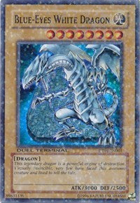 Blue-Eyes White Dragon [DT01-EN001] Super Rare | Fandemonia Ltd