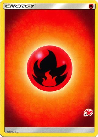 Fire Energy (Charizard Stamp #19) [Battle Academy 2020] | Fandemonia Ltd