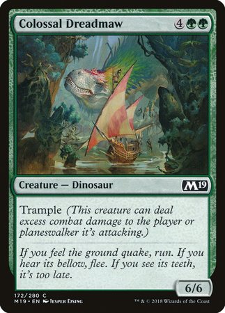 Colossal Dreadmaw [Core Set 2019] | Fandemonia Ltd