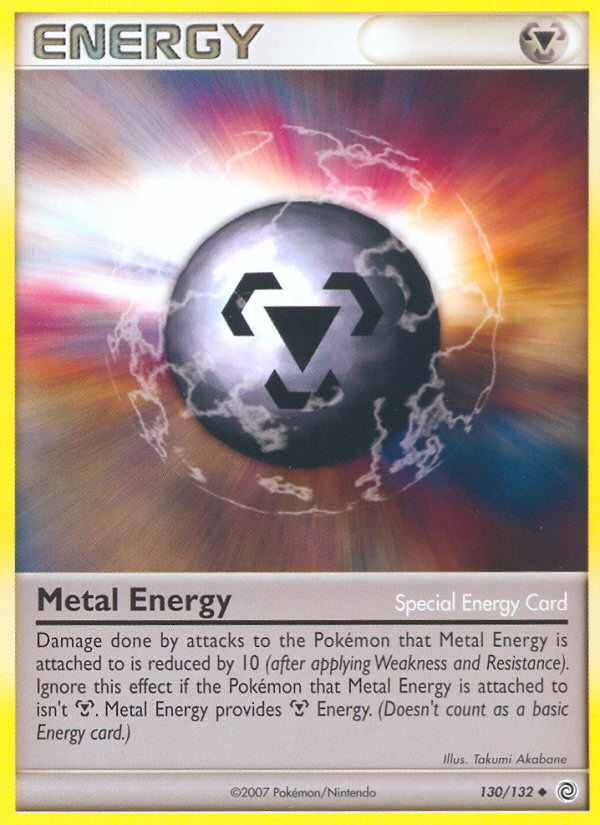 Metal Energy (130/132) [Diamond & Pearl: Secret Wonders] | Fandemonia Ltd