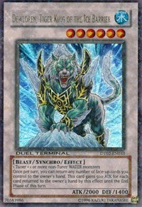 Dewloren, Tiger King of the Ice Barrier [DT02-EN033] Ultra Rare | Fandemonia Ltd