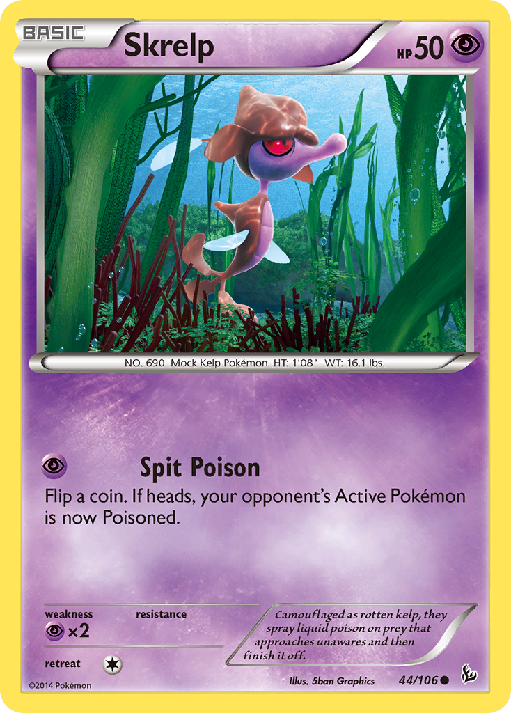 Skrelp (44/106) [XY: Flashfire] | Fandemonia Ltd