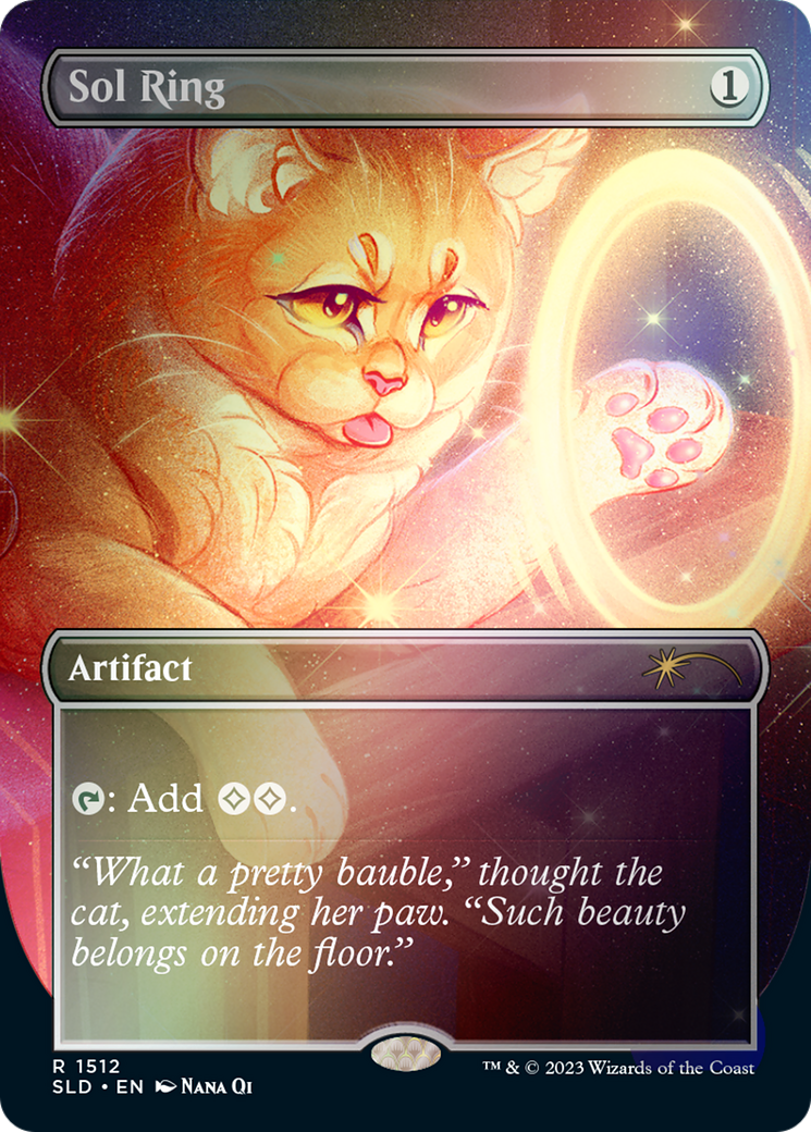 Sol Ring (1512) // Sol Ring [Secret Lair Commander Deck: Raining Cats and Dogs] | Fandemonia Ltd