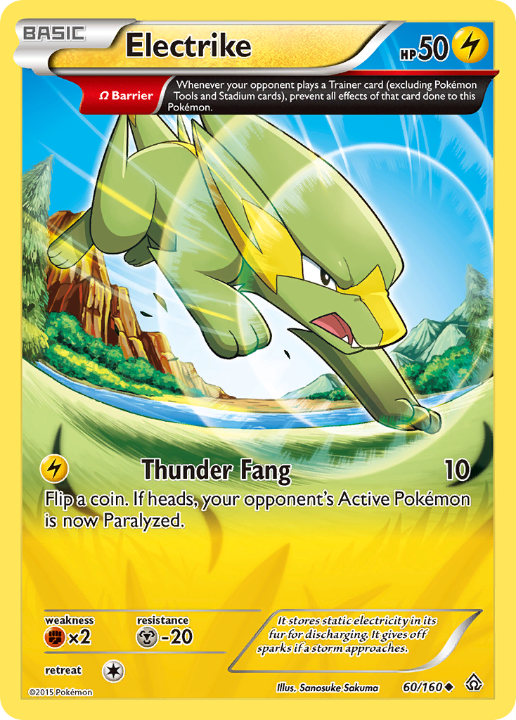 Electrike (60/160) [XY: Primal Clash] | Fandemonia Ltd