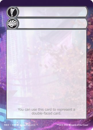 Helper Card (2/9) [Kamigawa: Neon Dynasty Tokens] | Fandemonia Ltd