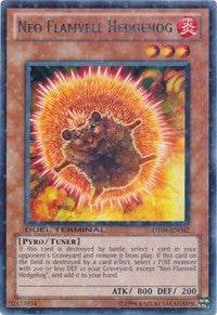 Neo Flamvell Hedgehog [DT04-EN062] Rare | Fandemonia Ltd