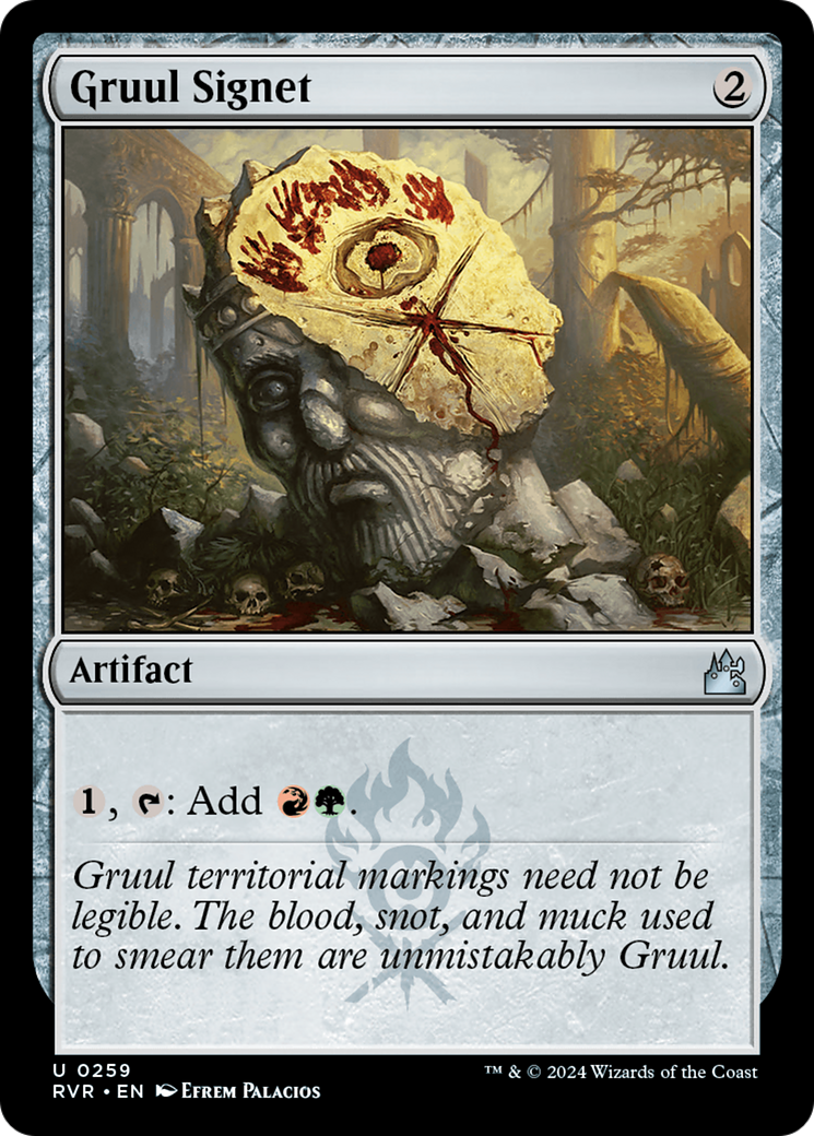 Gruul Signet [Ravnica Remastered] | Fandemonia Ltd