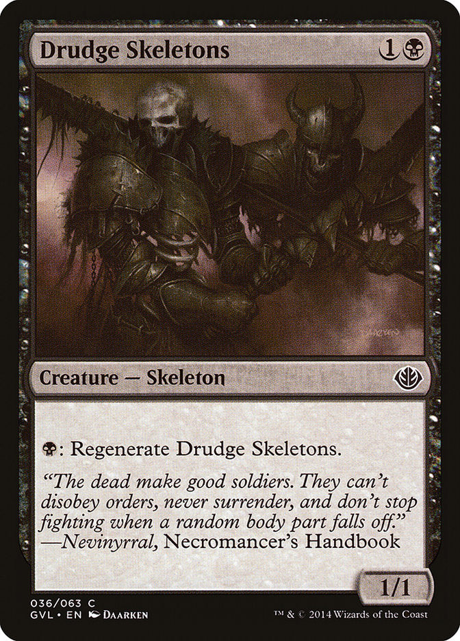 Drudge Skeletons (Garruk vs. Liliana) [Duel Decks Anthology] | Fandemonia Ltd