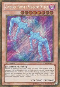 Gimmick Puppet Shadow Feeler [PGLD-EN012] Gold Secret Rare | Fandemonia Ltd