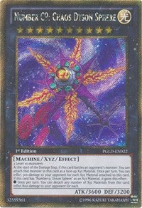 Number C9: Chaos Dyson Sphere [PGLD-EN022] Gold Secret Rare | Fandemonia Ltd