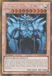 Obelisk the Tormentor [PGLD-EN030] Gold Secret Rare | Fandemonia Ltd