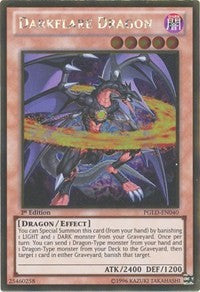 Darkflare Dragon [PGLD-EN040] Gold Rare | Fandemonia Ltd