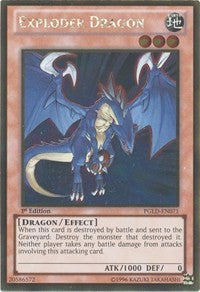 Exploder Dragon [PGLD-EN071] Gold Rare | Fandemonia Ltd