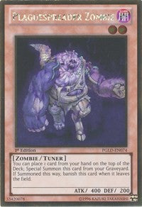 Plaguespreader Zombie [PGLD-EN074] Gold Rare | Fandemonia Ltd