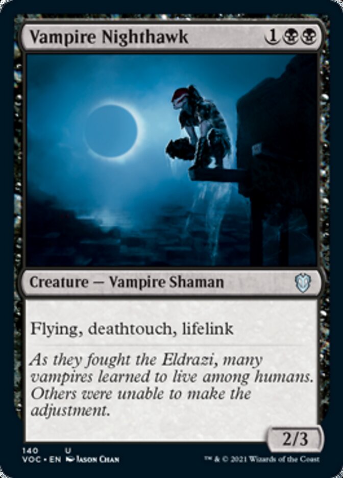 Vampire Nighthawk [Innistrad: Crimson Vow Commander] | Fandemonia Ltd