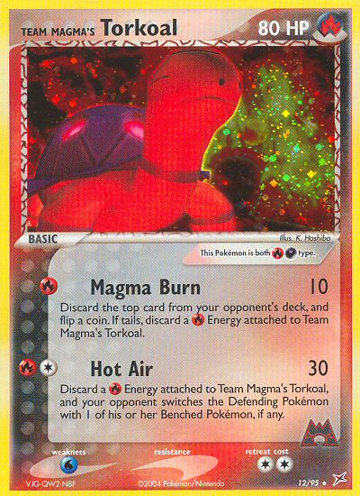 Team Magma's Torkoal (12/95) [EX: Team Magma vs Team Aqua] | Fandemonia Ltd